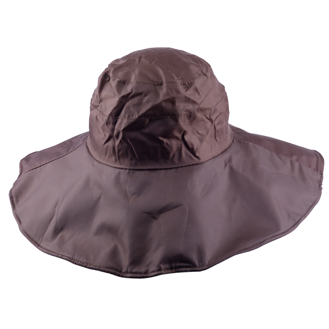 Women's Bucket Hat Cap Waterproof Wind-proof Rain Sun Wide Brim 3