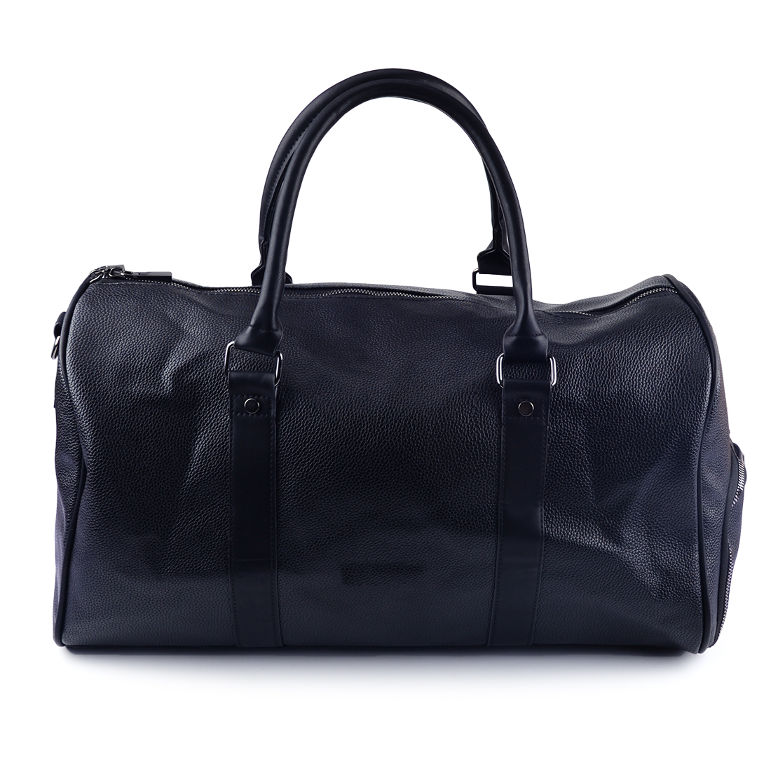 Herren große Leder Gym Duffel Bag über Nacht Weekend Reise weiche Handtasche - Bild 7 von 8