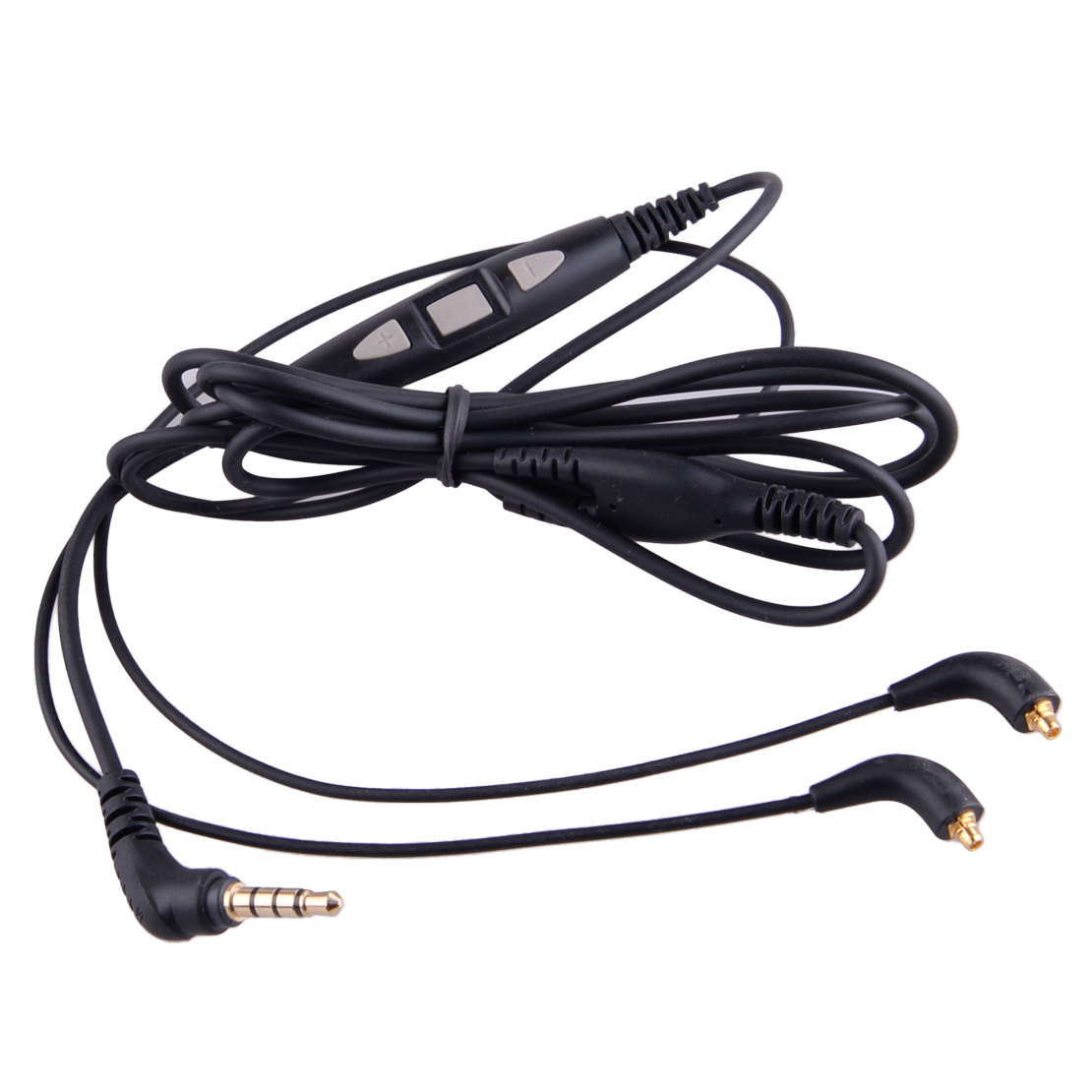 Ersatzkopfhörer-Audiokabel mit Fernbedienung für Shure SE215 MMCX Kopfhörer 