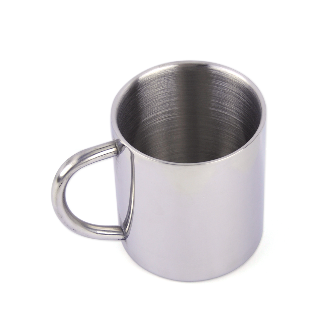 220-400ml Edelstahl Kaffee Tasse Becher Camping Becher Doppelstock Bilayer Cup - Bild 4 von 6