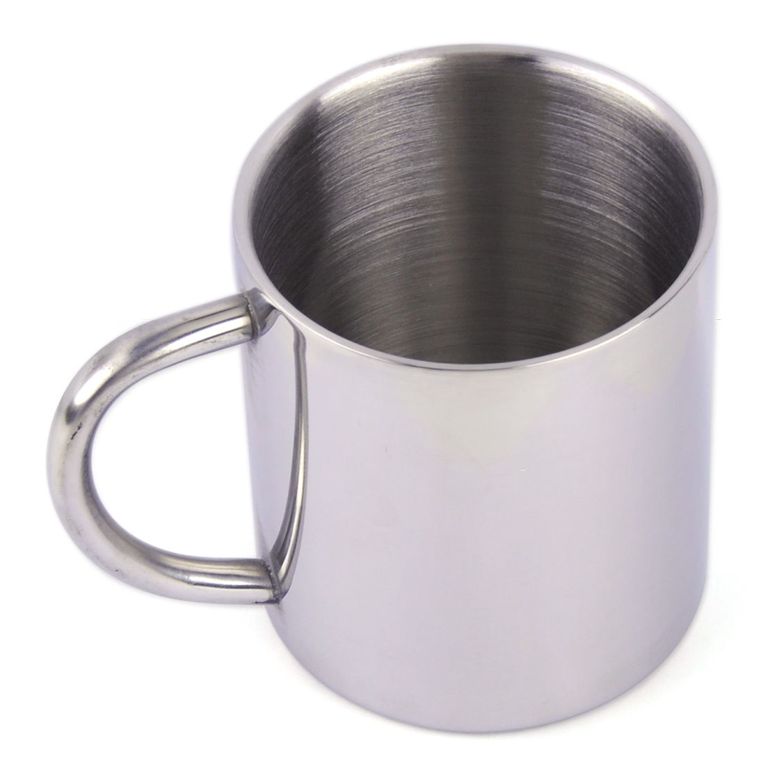 220-400ml Edelstahl Kaffee Tasse Becher Camping Becher Doppelstock Bilayer Cup - Bild 6 von 6