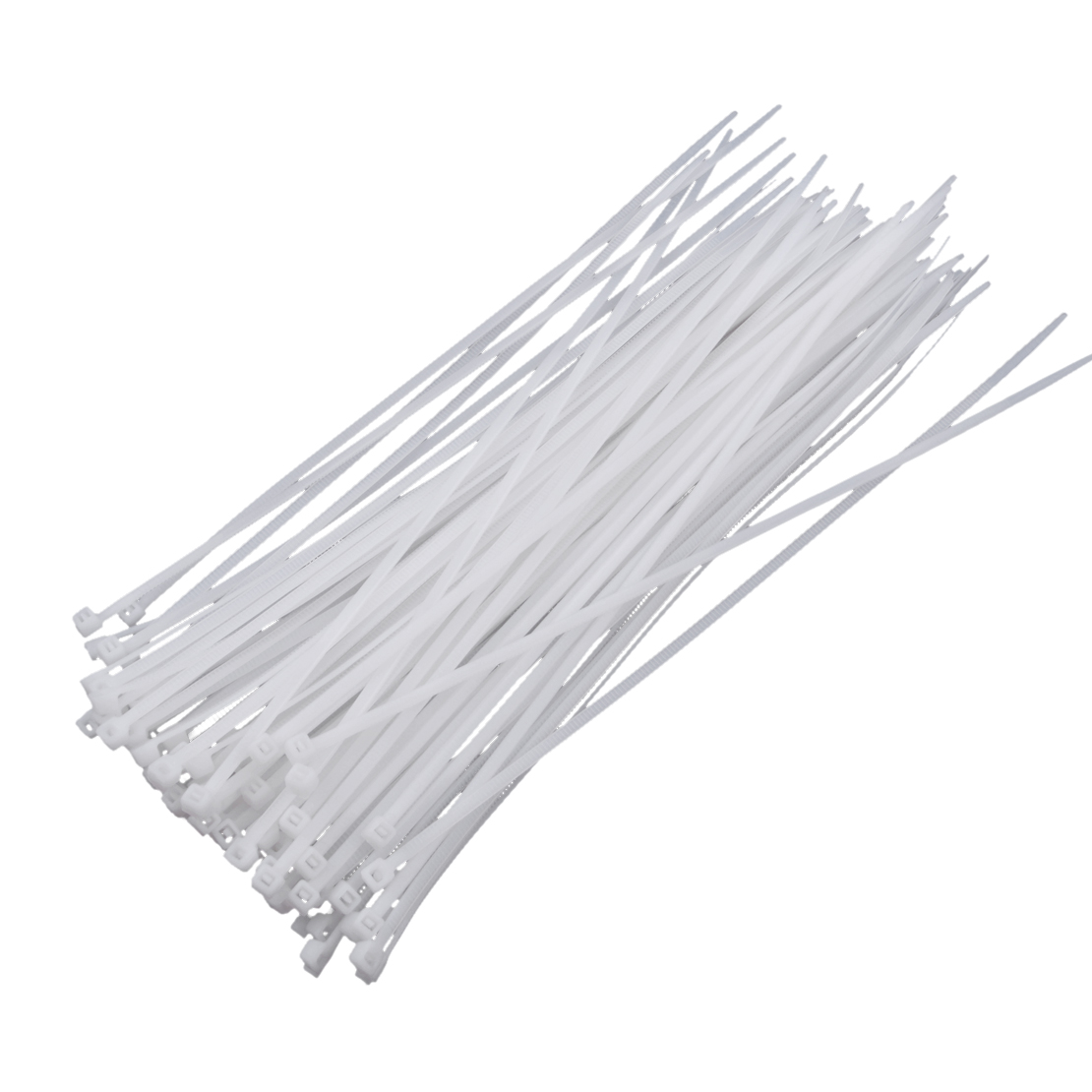 100 set 8" 3 x 200mm Nylon Plastic Cable Ties Zip Fasten Wire Wrap Strap 