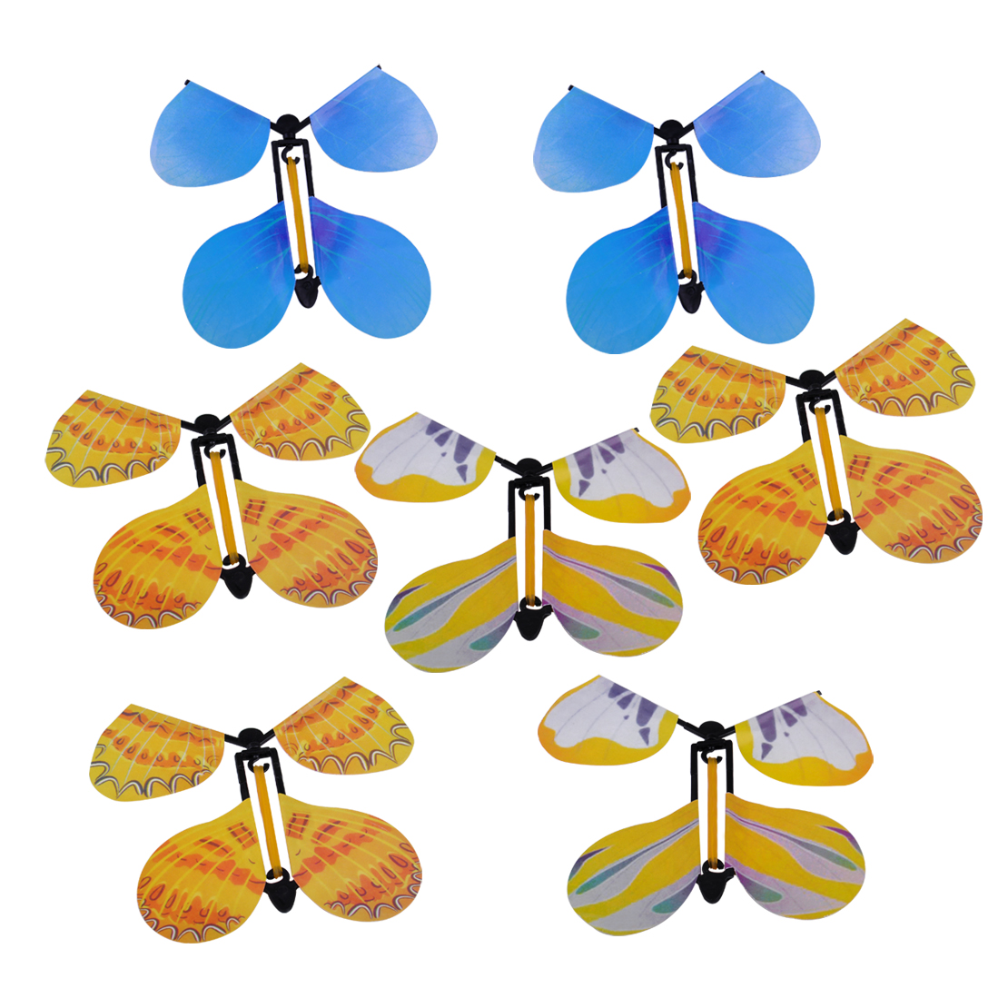 7stk Fliegender Schmetterling Kokon Magischer Zaubertrick Flying Butterfly Magic