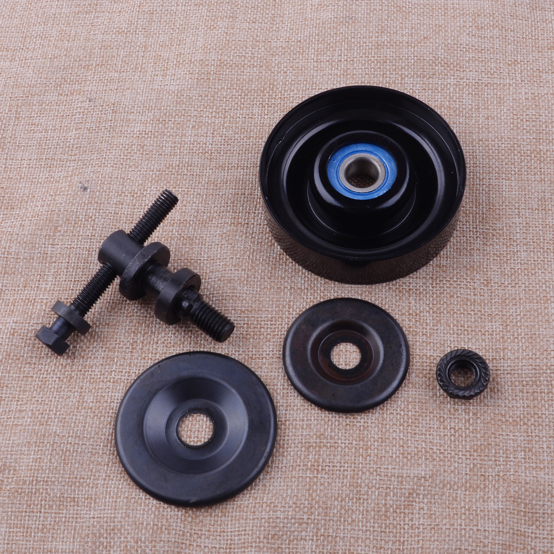 Steel Drive Belt Tensioner Pulley fit for Hyundai Accent Elantra Kia